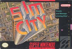 SimCity - (GO) (Super Nintendo)