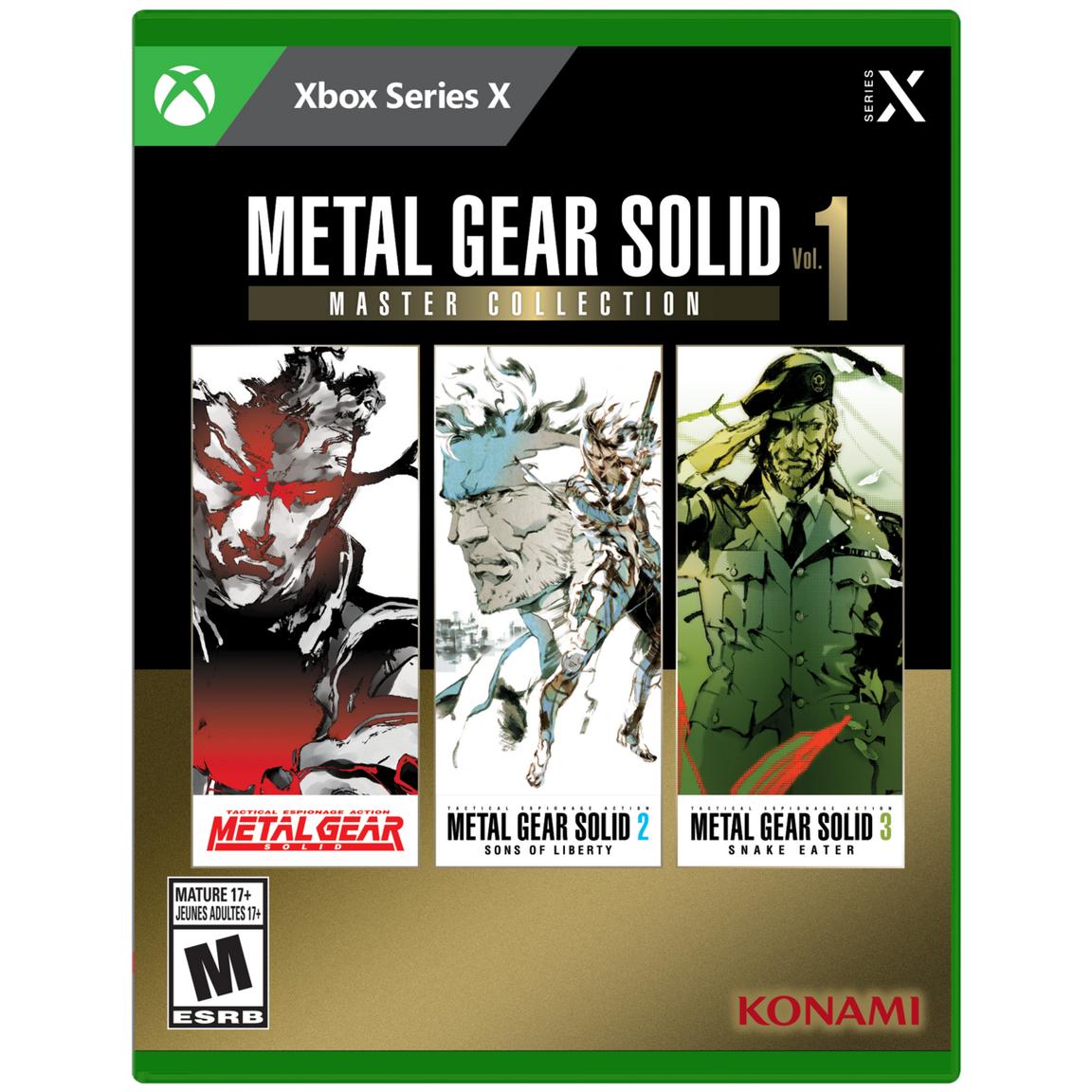 Metal Gear Solid Vol 1 Master Collection - Xbox Series x