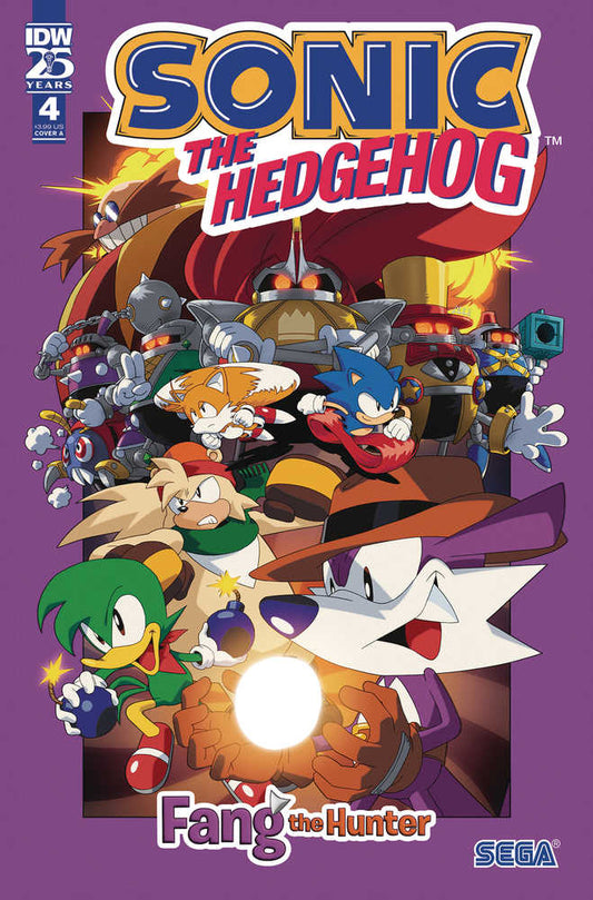 Sonic The Hedgehog Fang Hunter #4 Cover A Hammerstrom