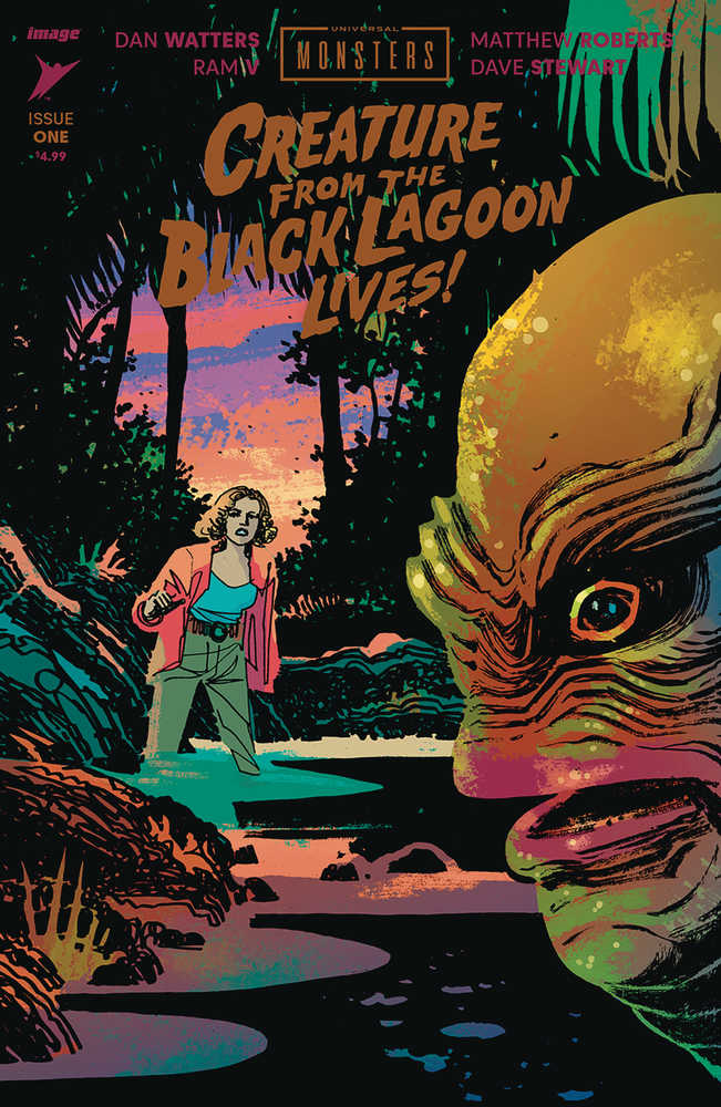 Universal Monsters Black Lagoon #1 (Of 4) Cover C 10 Copy Variant Edition