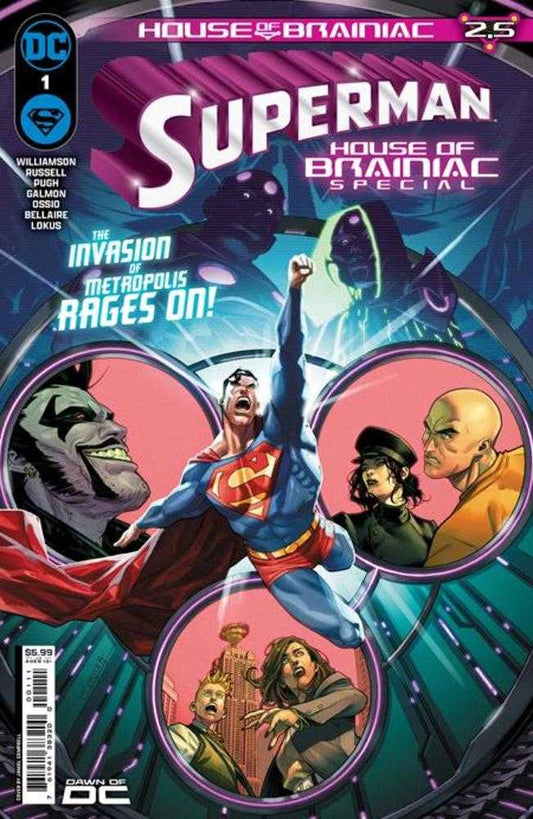 Superman House Of Brainiac Special #1 (One Shot) Cover A Jamal Campbell (House Of Brainiac)