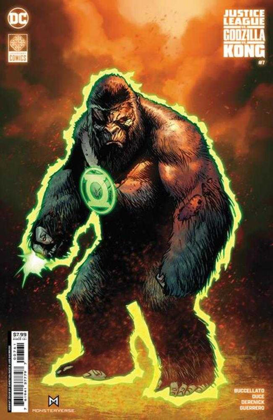 Justice League vs Godzilla vs Kong #7 (Of 7) Cover F Christian Duce Kong As Gl Foil Variant