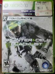 Splinter Cell Blacklist [Gamestop Edition] - (CIB) (Xbox 360)