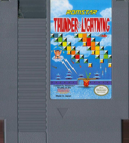 Thunder and Lightning - (GO) (NES)