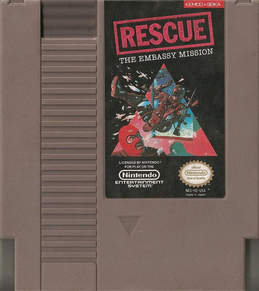 Rescue the Embassy Mission - (GO) (NES)