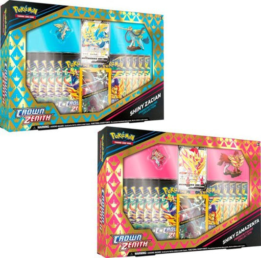 Pokémon - Trading Card Game: Crown Zenith Premium Figure Collection - Shiny Zamazenta V - Shiny Zamazenta V - Shiny Zamazenta V
