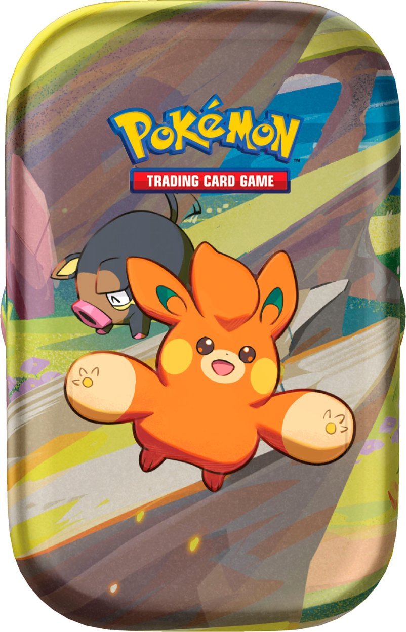 Pokémon - Trading Card Game: Paldea Friends Mini Tin - Sprigatito & Fidough - Sprigatito & Fidough - Sprigatito & Fidough - Spri