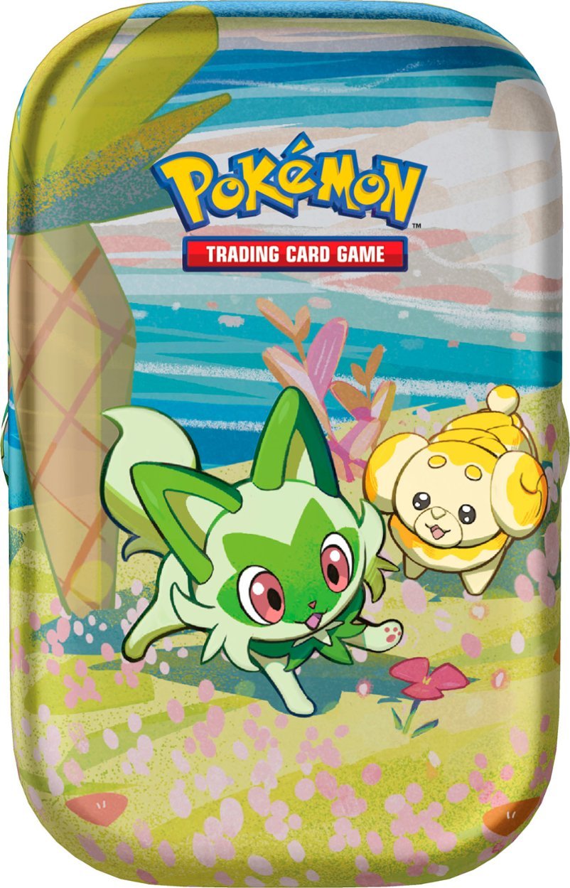 Pokémon - Trading Card Game: Paldea Friends Mini Tin - Sprigatito & Fidough - Sprigatito & Fidough - Sprigatito & Fidough - Spri