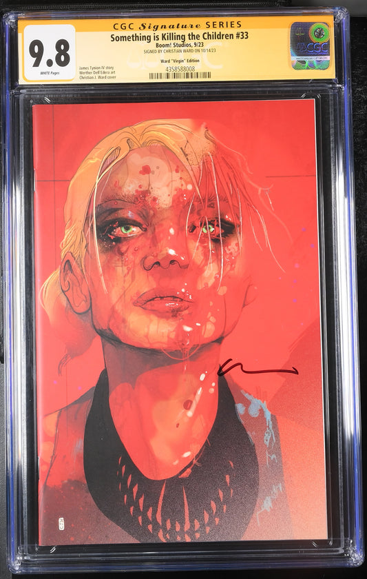 Something is Killing the Children #33 Christian Ward Variant Edition CGC Signature Series 9.8