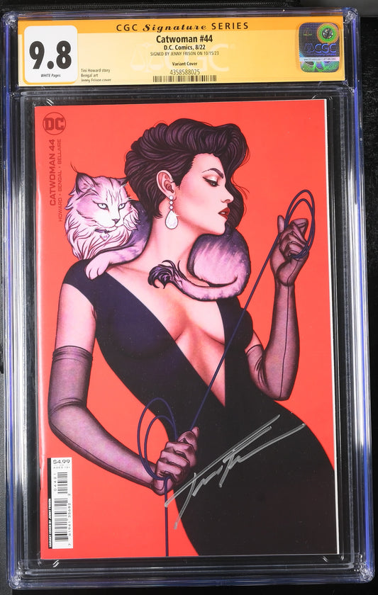 Catwoman #44 Jenny Frison Variant Cover CGC Signature Series 9.8