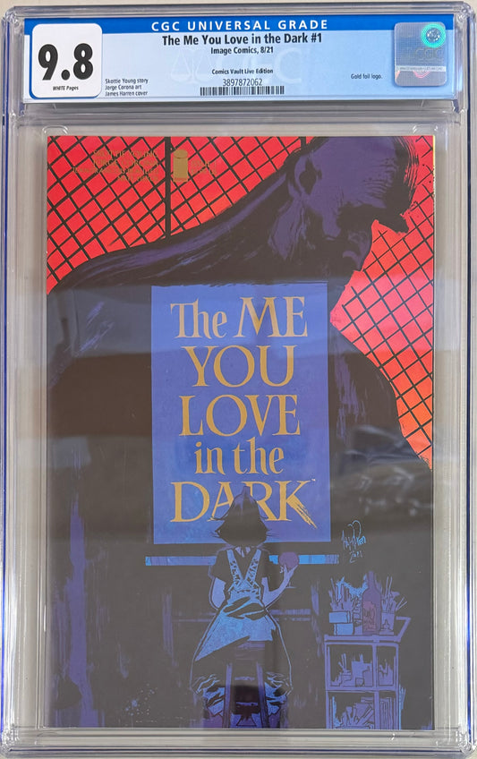 The Me You Love In The Dark #1 Comic Vault Live Exclusive Edition CGC Graded 9.8