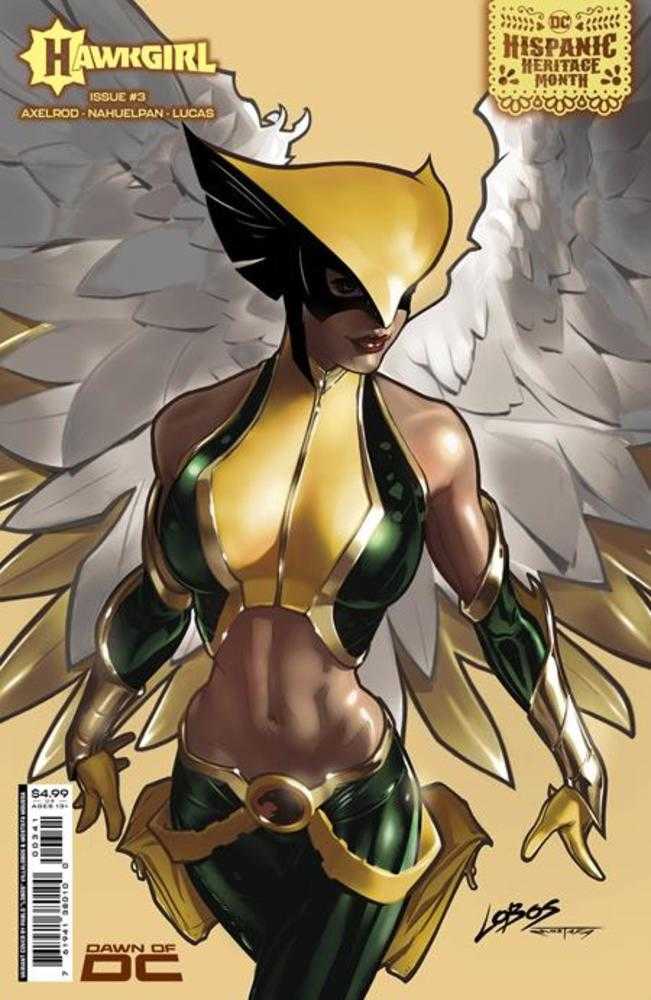 Hawkgirl #2 Cover C Kaare Andrews Blue Beetle Movie Card Stock Variant (Of  6)