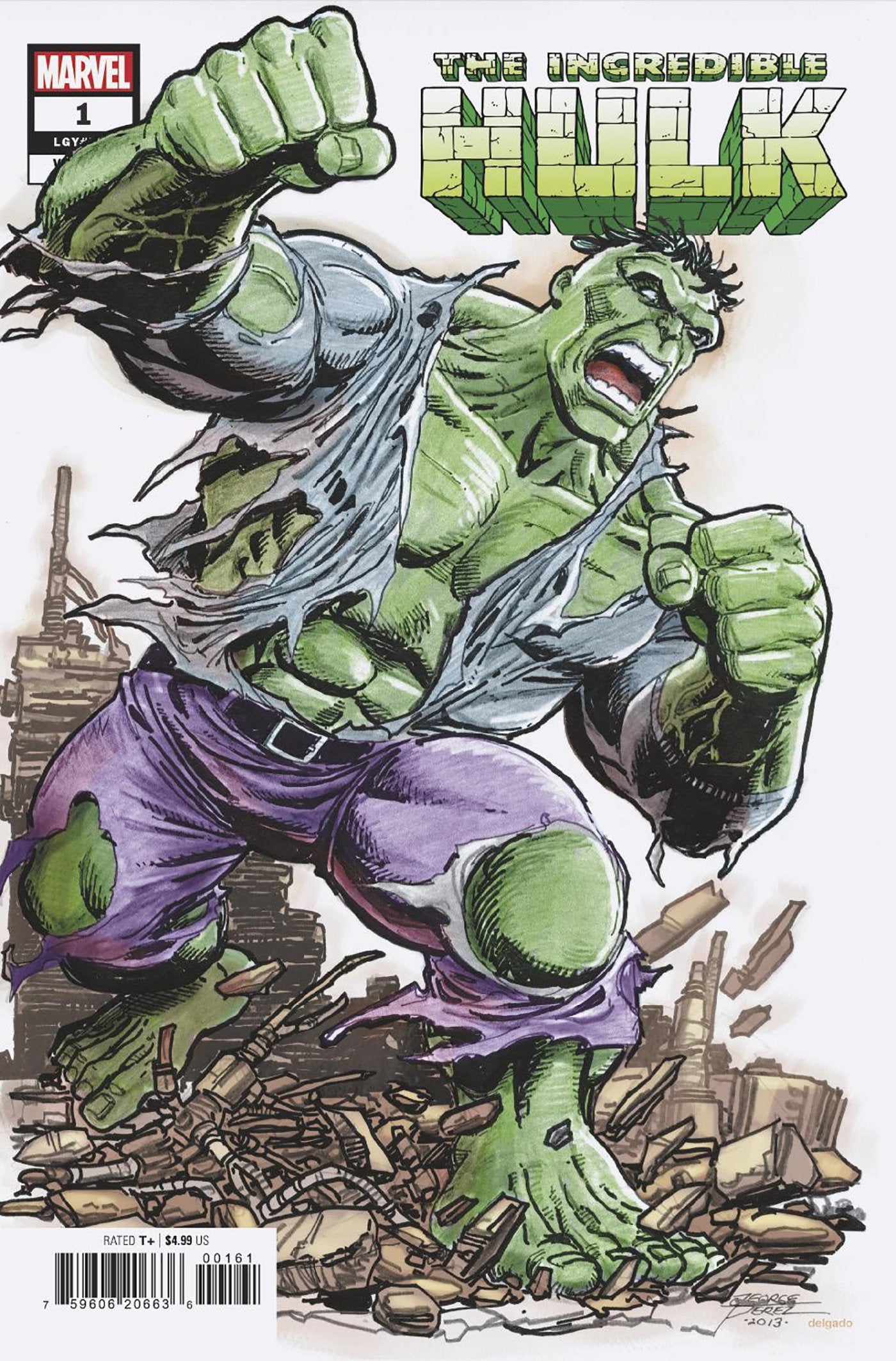 Incredible Hulk 1 George Perez Variant – The One Stop Shop Comics & Games