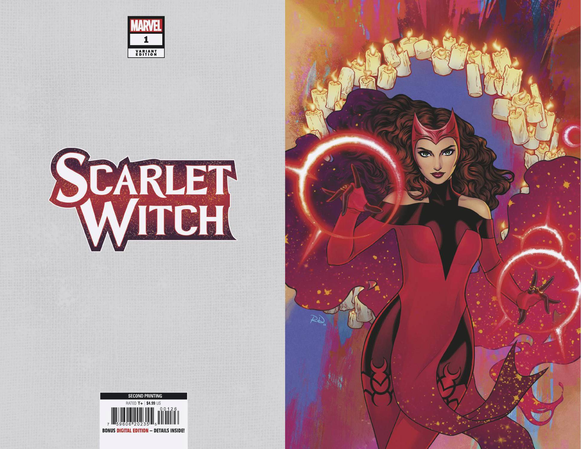 SCARLET WITCH #1 PICHELLI 2ND PRINT VARIANT 2023