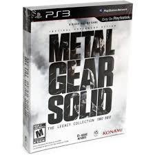 Metal Gear Solid: The Legacy Collection [Artbook Bundle] - (CIB) (Playstation 3)