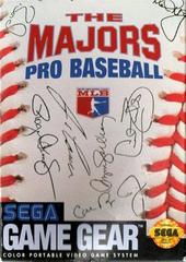 Majors Pro Baseball - (GO) (Sega Game Gear)