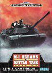 M-1 Abrams Battle Tank - (GO) (Sega Genesis)