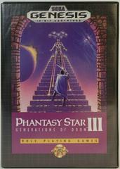 Phantasy Star III Generations of Doom - (CF GO) (Sega Genesis)