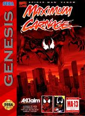 Spiderman Maximum Carnage - (GO) (Sega Genesis)