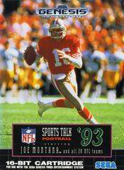 Sports Talk Football '93 Starring Joe Montana - (INC) (Sega Genesis)