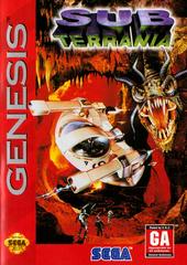 Sub Terrania - (GO) (Sega Genesis)