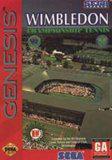 Wimbledon Championship Tennis - (GO) (Sega Genesis)