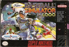 Super Baseball Simulator 1.000 - (GO) (Super Nintendo)