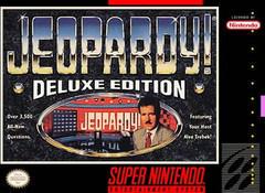 Jeopardy Deluxe Edition - (GO) (Super Nintendo)