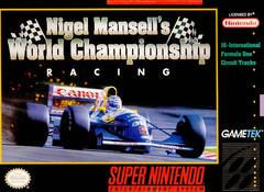 Nigel Mansell's World Championship Racing - (GO) (Super Nintendo)