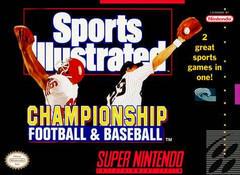 Sports Illustrated Championship Football & Baseball - (GO) (Super Nintendo)