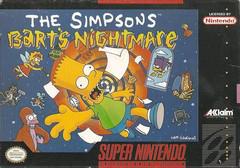 The Simpsons Bart's Nightmare - (GO) (Super Nintendo)