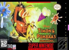 Timon and Pumbaa Jungle Games - (GO) (Super Nintendo)