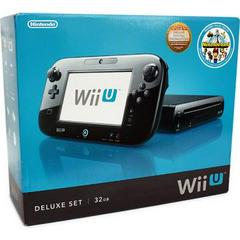 Wii U Console Deluxe Black 32GB - (PRE) (Wii U)
