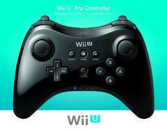 Wii U Pro Controller Black - (PRE) (Wii U)