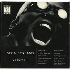 Sega Screams: Volume 1 - (GO) (Sega Saturn)