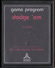 Dodge 'Em [Text Label] - (CF GO) (Atari 2600)