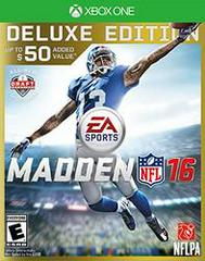 Madden NFL 16 Deluxe Edition - (CIB) (Xbox One)