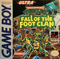 Teenage Mutant Ninja Turtles Fall of the Foot Clan - (CF) (GameBoy)