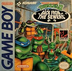 Teenage Mutant Ninja Turtles II Back from the Sewers - (GO) (GameBoy)