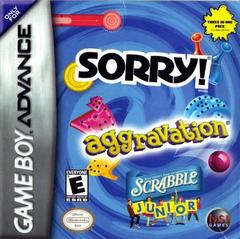Aggravation / Sorry /  Scrabble Jr - (GO) (GameBoy Advance)