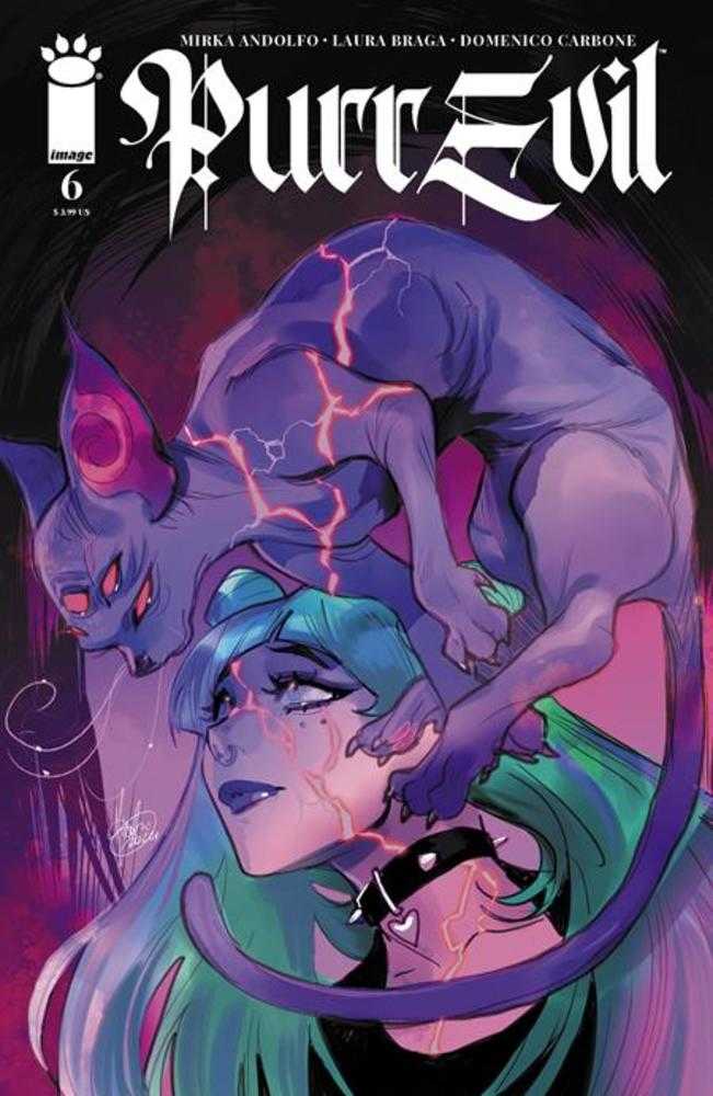 Purr Evil #6 (Of 6) Cover B Andolfo (Mature)