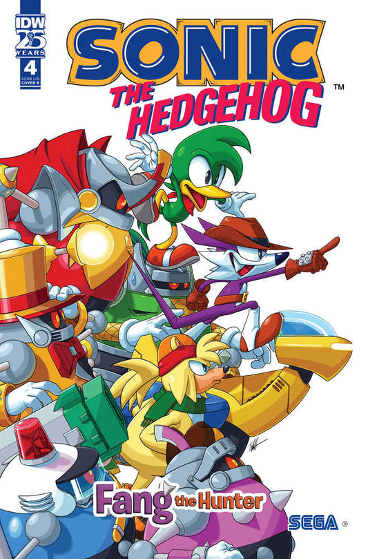Sonic The Hedgehog Fang Hunter #4 Cover B Mcgrath