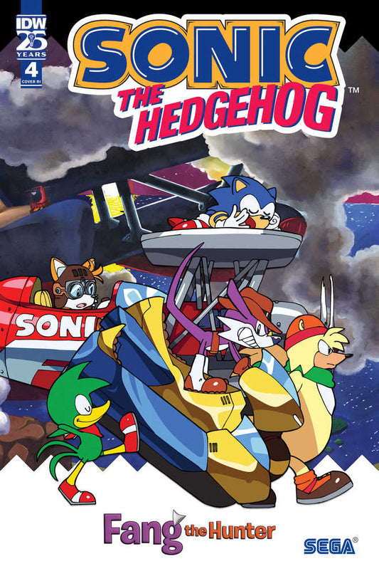 Sonic The Hedgehog Fang Hunter #4 Cover C 10 Copy Fonseca