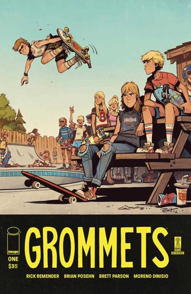 Grommets #1 (Of 7) Cover A  Brett Parson