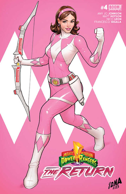 Mighty Morphin Power Rangers The Return #4 (Of 4) Cover B Naka