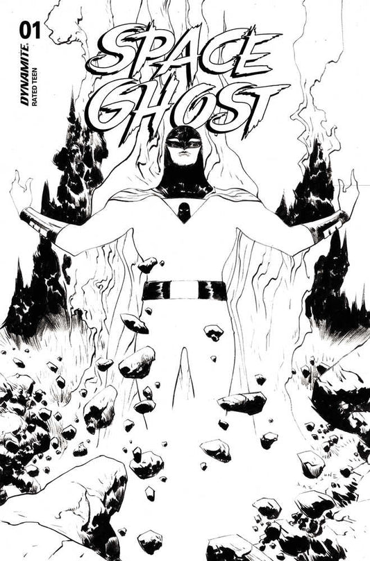 Space Ghost #1 Cover O 25 Copy Variant Edition Lee Line Art