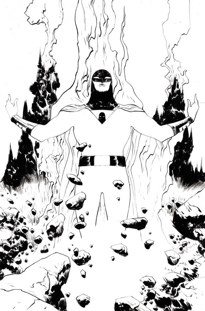 Space Ghost #1 Cover Q 40 Copy Variant Edition Lee Line Art Virgin