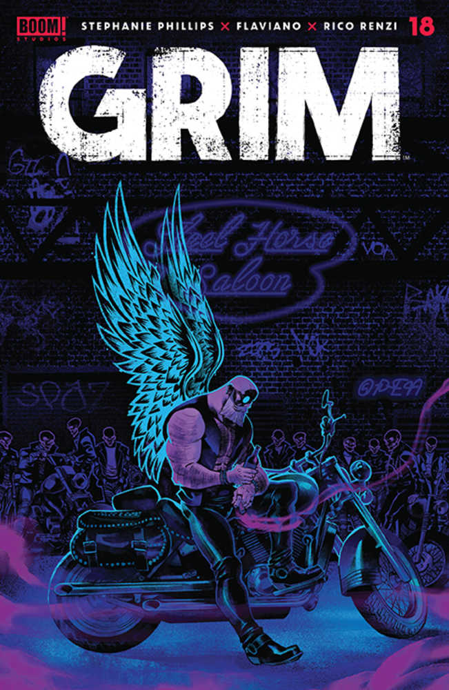 Grim #18 Cover A Flaviano