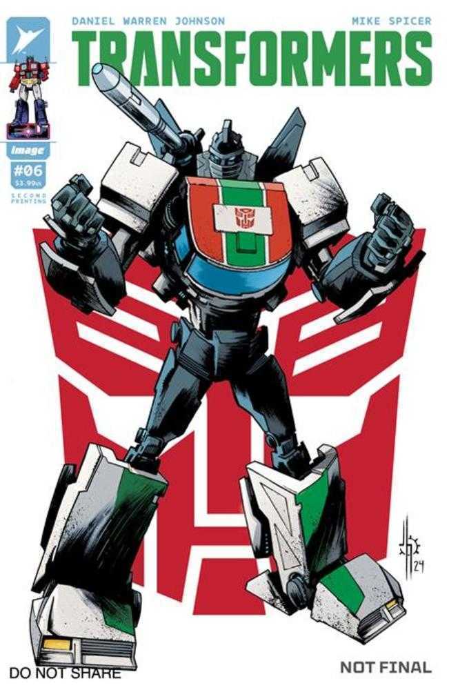 Transformers #6 2nd Print Cover A Jason Howard