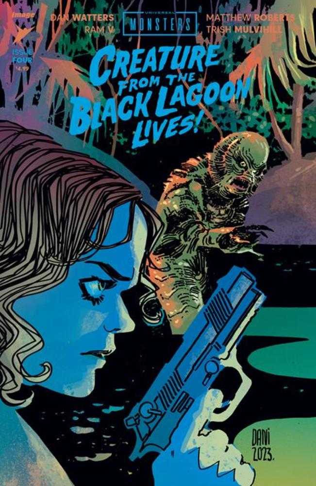 Universal Monsters Creature From The Black Lagoon Lives! #4 (Of 4) Cover C 1 in 10 Dani Connecting Variant